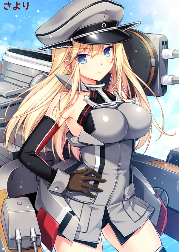 Bismarck. , Anime Art, , Kantai Collection, Bismarck
