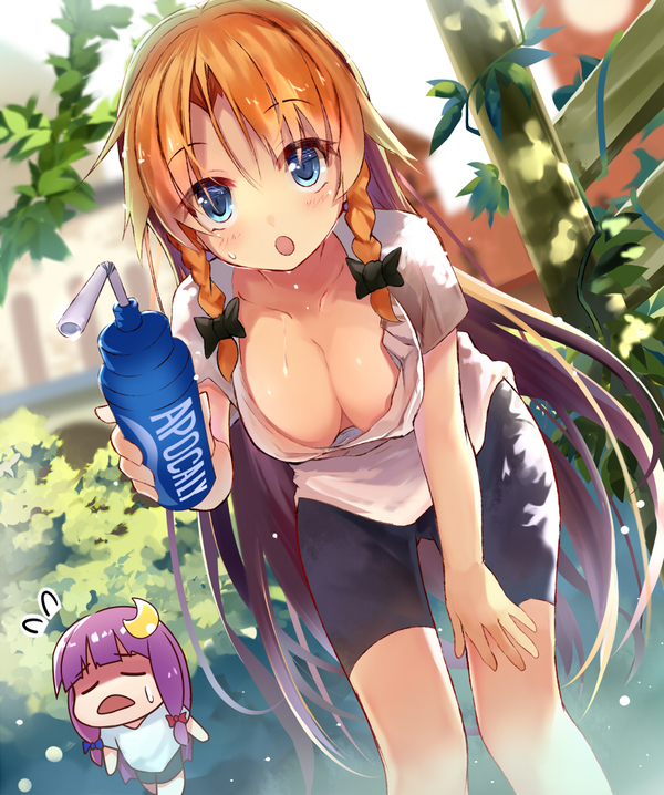 Anime Art №645 - NSFW, Аниме, Anime Art, Hong Meiling, Patchouli Knowledge, Touhou