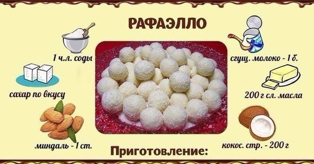 Вкусняшки рецепты