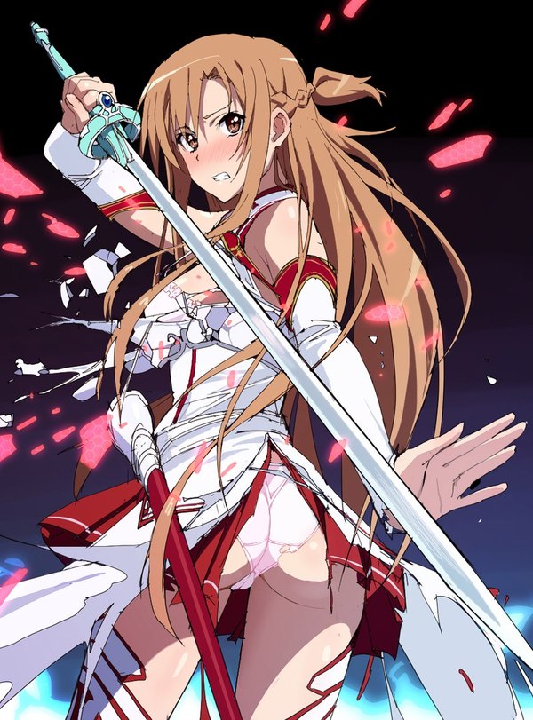 Asuna. - NSFW, Anime, Anime art, Sword Art Online, Asuna yuuki