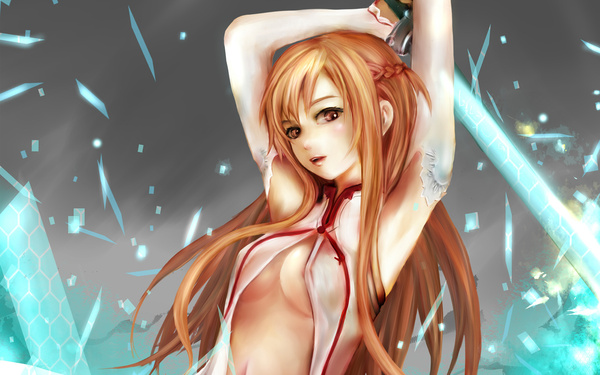 Asuna yuuki - NSFW, Art, Anime, Anime art, Asuna yuuki, Sword Art Online