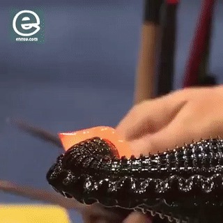 Процесс создания стеклянного дракона Дракон, Стеклодув, Гифка, Длиннопост