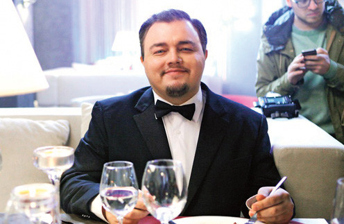 That feeling when they told you that you look like a Hollywood actor, and you literally took everything. - Leonardo DiCaprio, Doubles, Russia