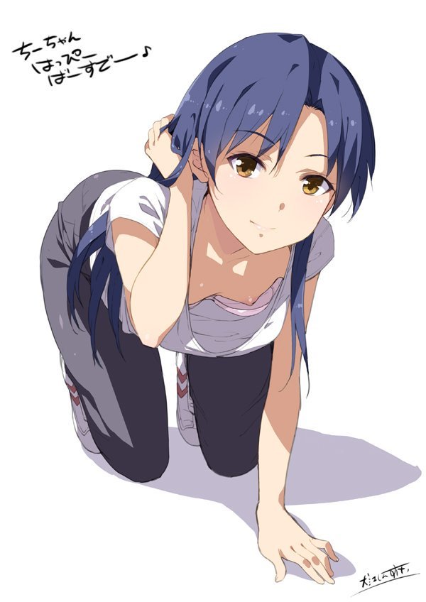 Anime art - NSFW, Anime Art, Аниме, Chihaya Kisaragi, Idolmaster