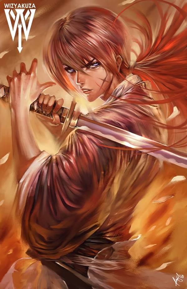 Rurouni Kenshin , Anime Art,  , Himura kenshin