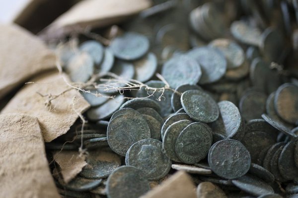 600кг римских монет найдено в Испании испания, монета, клад, длиннопост, интересное