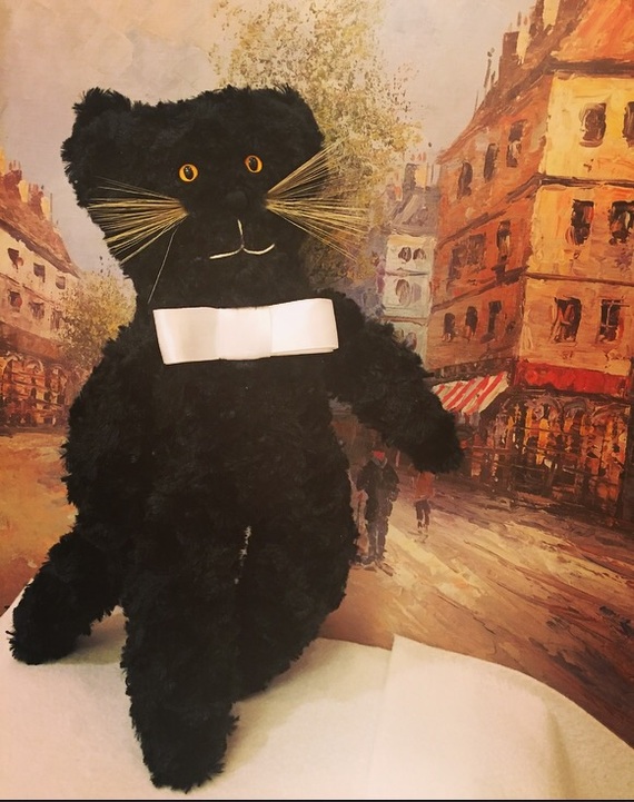 Первый опыт сшить кота, пятничное мое)