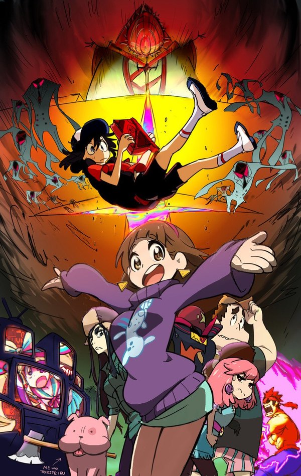 Kill la Kill x Gravity Falls Anime Art, , Kill la Kill, , Gravity Falls, Matoi Ryuuko, Mako Mankanshoku, Nonon jakuzure, Kiryuuin Satsuki