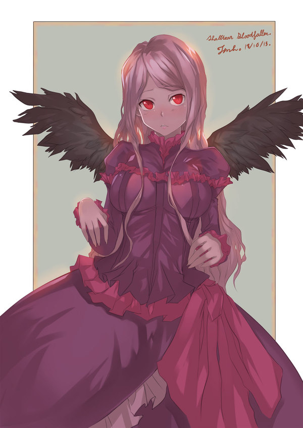 Shalltear Anime Art, Overlord, Shalltear Bloodfallen, 