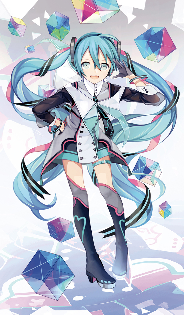 Hatsune Miku , Hatsune Miku, Vocaloid, Anime Art