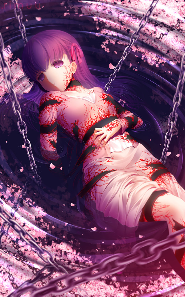 Dark Sakura , Anime Art, Fate, Matou Sakura