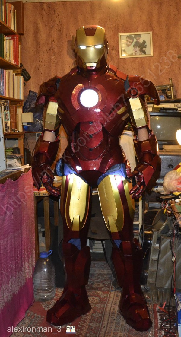 Iron man mark 4-6 cosplay eva foam - iron Man, My, Longpost, With your own hands, Cosplay