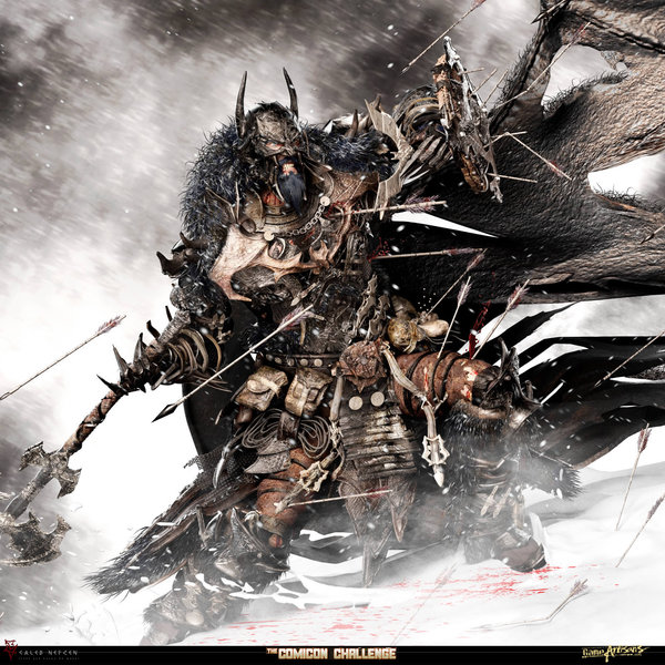 Viking batman.     . , , 3D, , 