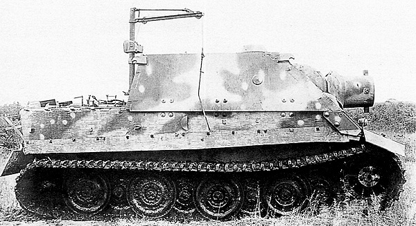 38 cm RW61 auf Sturmmrser Tiger. , Sturmtiger,   , , 