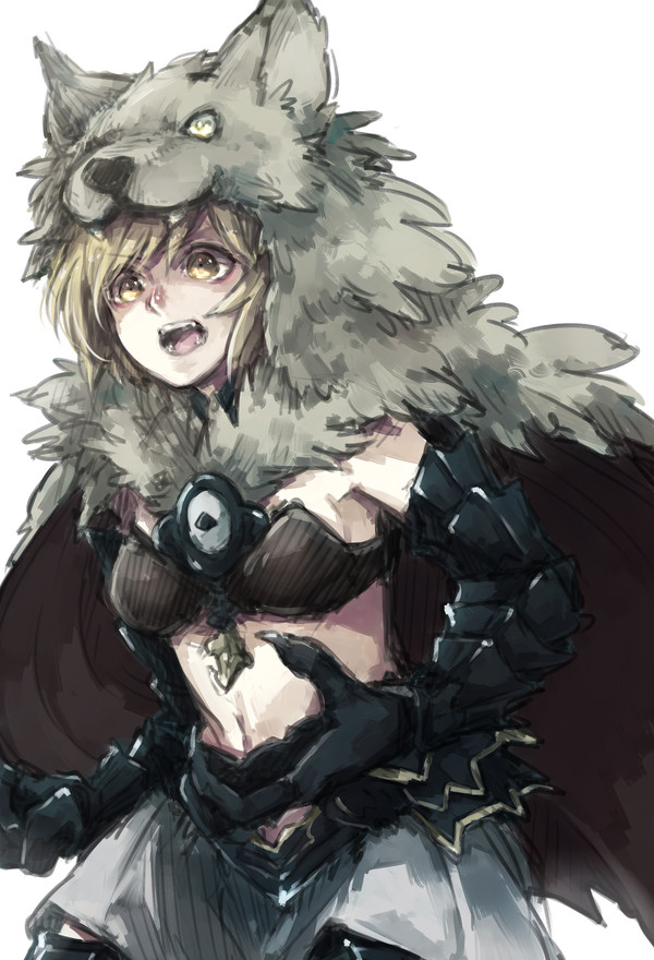 Berserkers , , Anime Art, Granblue Fantasy, Djeeta, Gran, Berserker, 