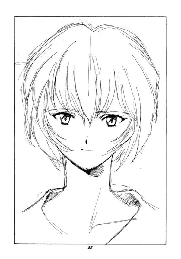 . Evangelion, Rei Ayanami, , Anime Art