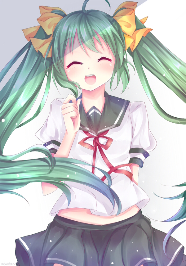 Hatsune Miku , Hatsune Miku, Vocaloid, Anime Art