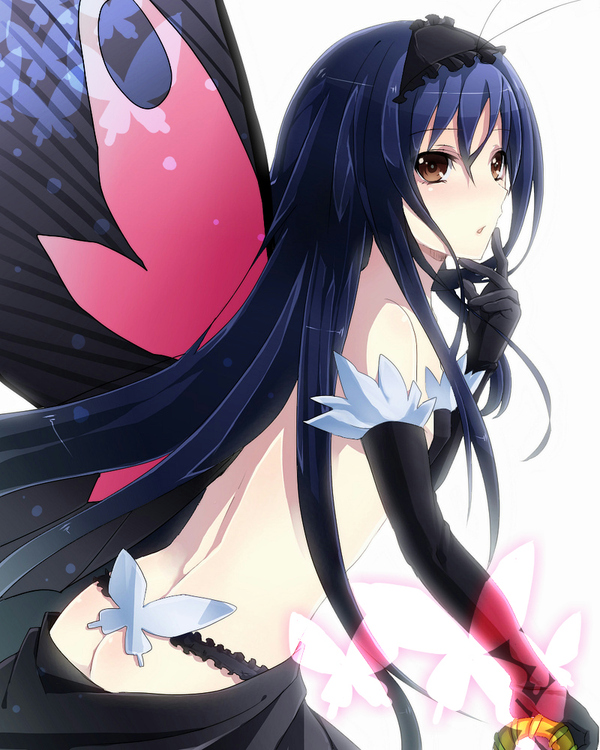 Kuroyukihime. - NSFW, Anime, Anime art, Accel World, Kuroyukihime