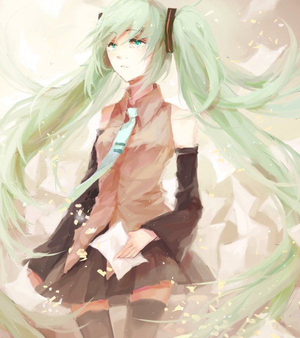 Hatsune Miku , Hatsune Miku, Vocaloid, Anime Art