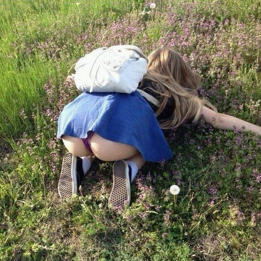 Found! - NSFW, Booty, Girls, Nature, Underpants