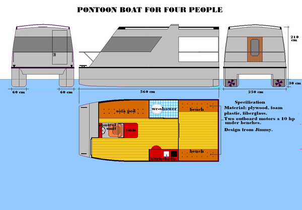 Pontoon boat