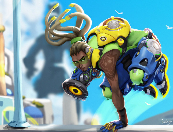 Let's drop the beat! Lucio, Overwatch, Raichiyo33, 