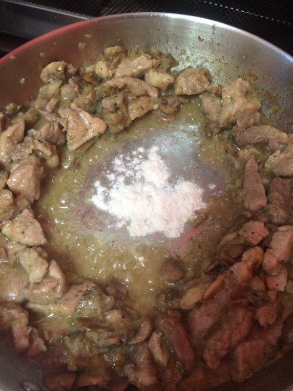 Готовим дома. Свинина с грибами в сливочном соусе!!! Готовимдома, Еда, Свинина, Ужин, Сытности, Кулинария, Длиннопост, Рецепт