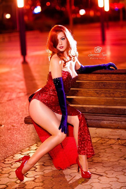 How do you like Jessica Rabbit? Beautiful in life. - NSFW, , , Girls