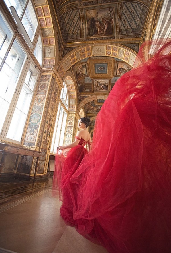 Winter Palace, St. Petersburg - The photo, Girls, Russia, Saint Petersburg, The dress
