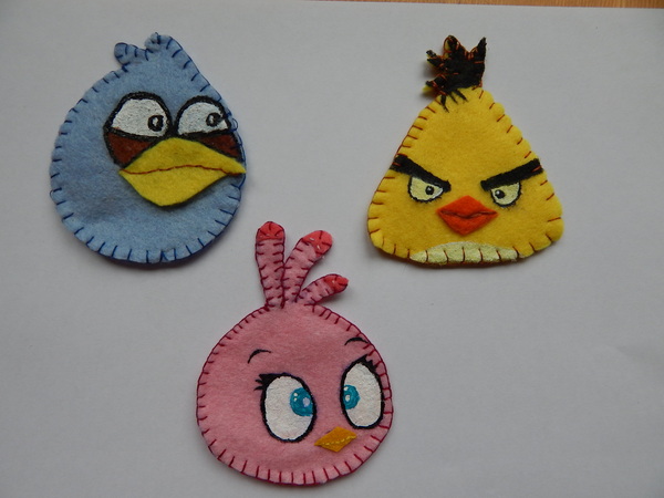 По мотивам Angry Birds.