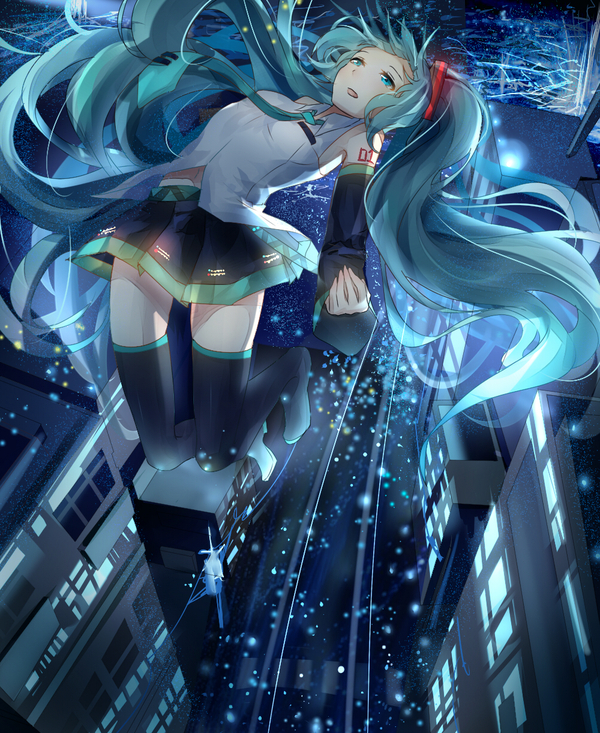 Hatsune Miku , Hatsune Miku, Vocaloid, Anime Art