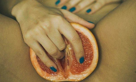 Vulgar. - NSFW, Girls, Grapefruit, Masturbation