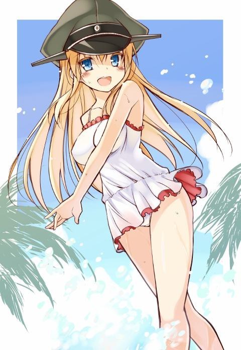 Bismarck , Kantai Collection, Bismarck, Anime Art