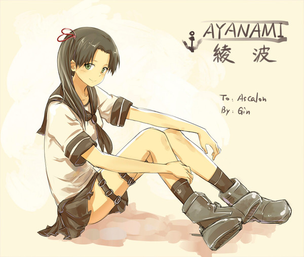   , Anime Art, Kantai Collection, Ayanami