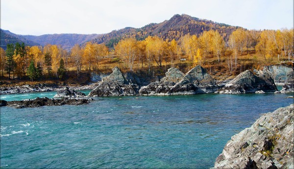 Туристические места Горного Алтая - Зубы дракона Россия, Республика Алтай, Горы, Река, Природа, Зубы дракона, Туризм, Отдых в России, Длиннопост