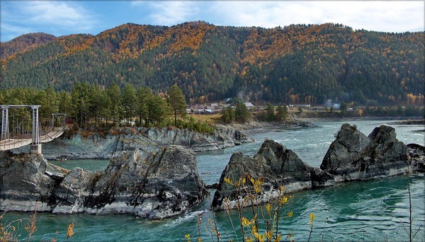 Туристические места Горного Алтая - Зубы дракона Россия, Республика Алтай, Горы, Река, Природа, Зубы дракона, Туризм, Отдых в России, Длиннопост