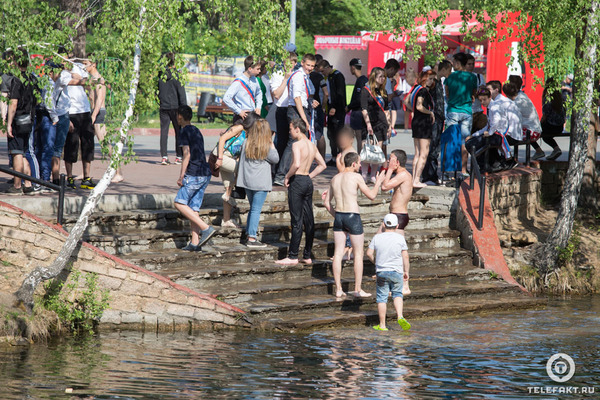 Последний звонок в стиле ВДВ! Челябинск, Школа, Последний звонок, Длиннопост