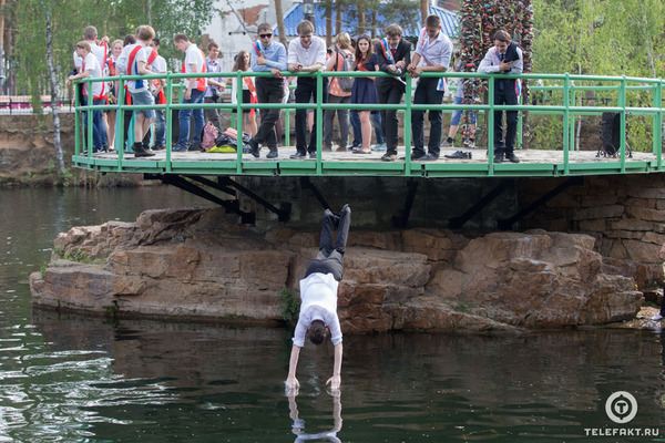 Последний звонок в стиле ВДВ! Челябинск, Школа, Последний звонок, Длиннопост
