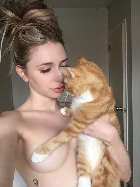 Kitty - NSFW, cat, Girls, Erotic, Selfie