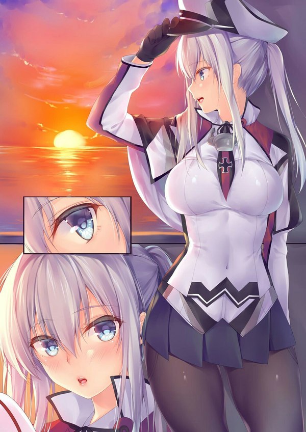 Graf Zeppelin , Kantai Collection, Graf Zeppelin, Anime Art