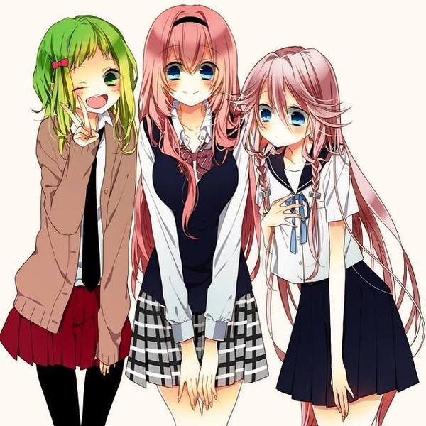 Vocaloids , Vocaloid, Megurine Luka, IA (Vocaloid), Gumi Megpoid, Anime Art