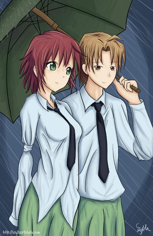  Katawa Shoujo, Rin Tezuka, Hisao Nakai, ,  , ,  