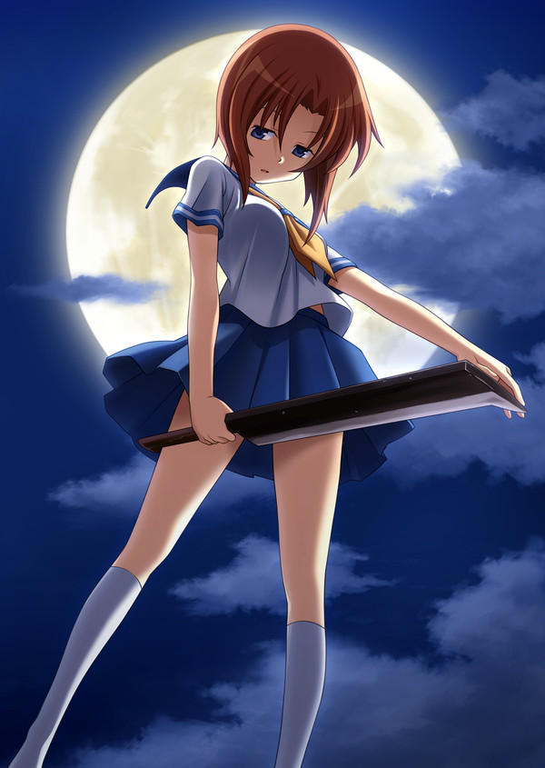  Higurashi no naku koro ni, Rena Ryuuguu, Anime Art, ,  