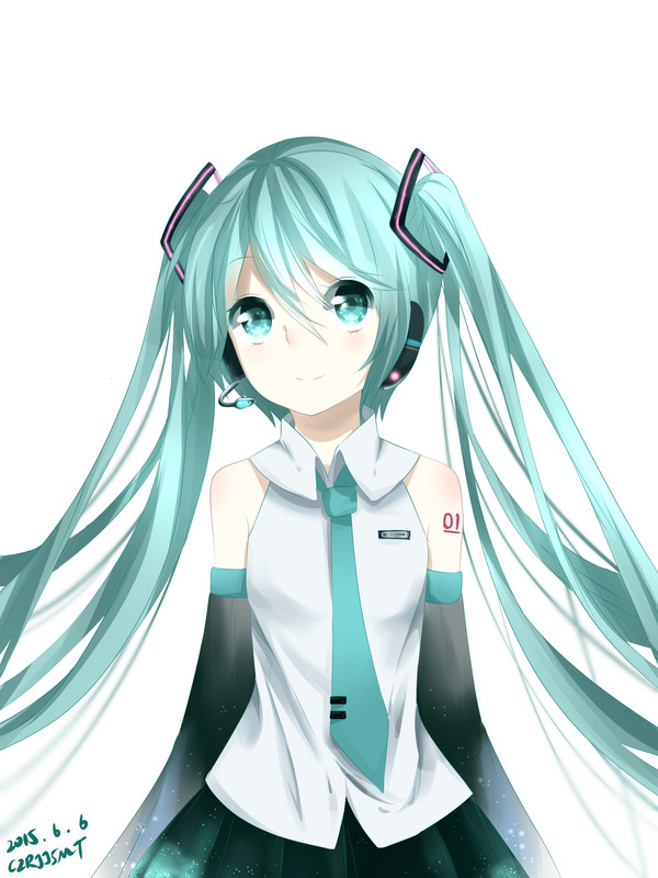 Hatsune Miku , Hatsune Miku, Vocaloid, Anime Art