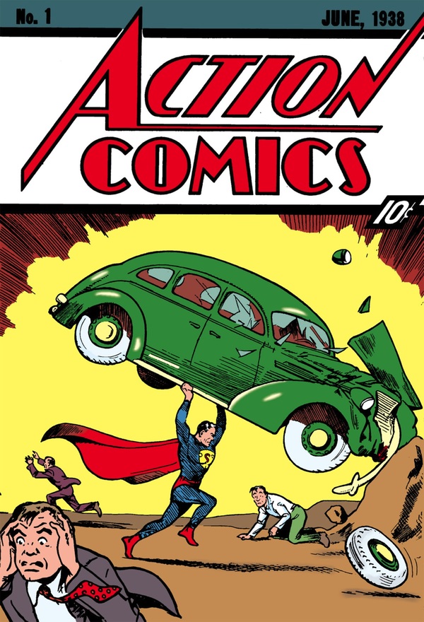 1  1938      Action Comics,    ! , , , Superman actioncomics, DC Comics, 