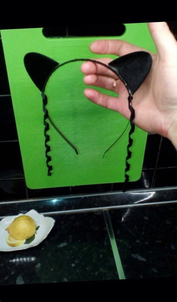 Кавайные ушки с пейсами