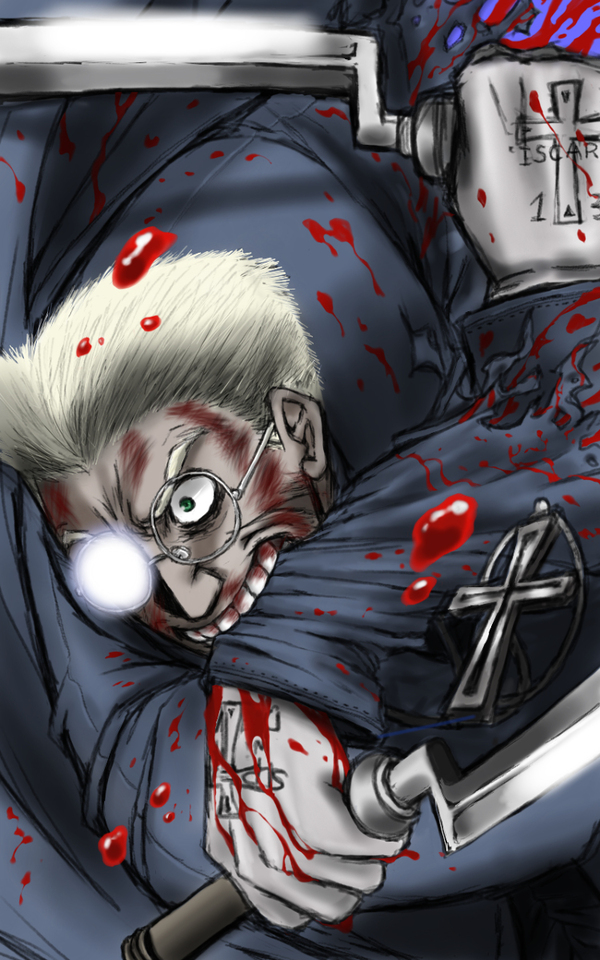 Judas Priest Anime Art, , Hellsing, Alexander Anderson, 