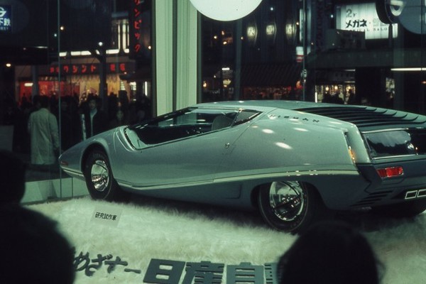 Nissan 126X oncept ar,   Nissan Ginza Gallery, 1971 