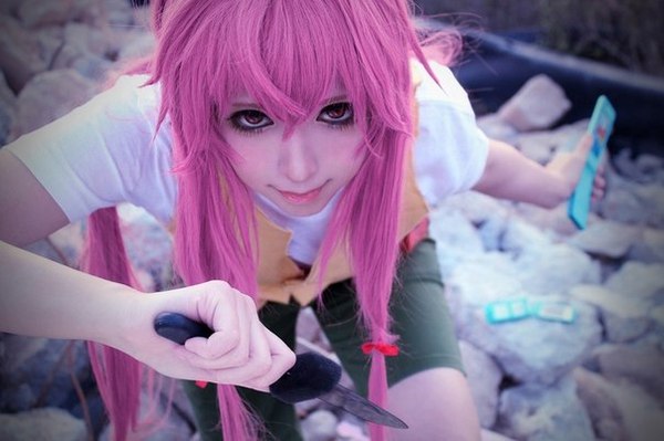 Cosplay Yuno Gasai, , Mirai Nikki