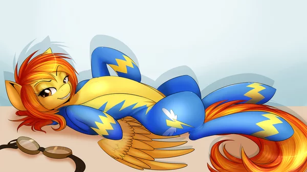 Огонёк - My Little Pony, Spitfire, Spittfireart